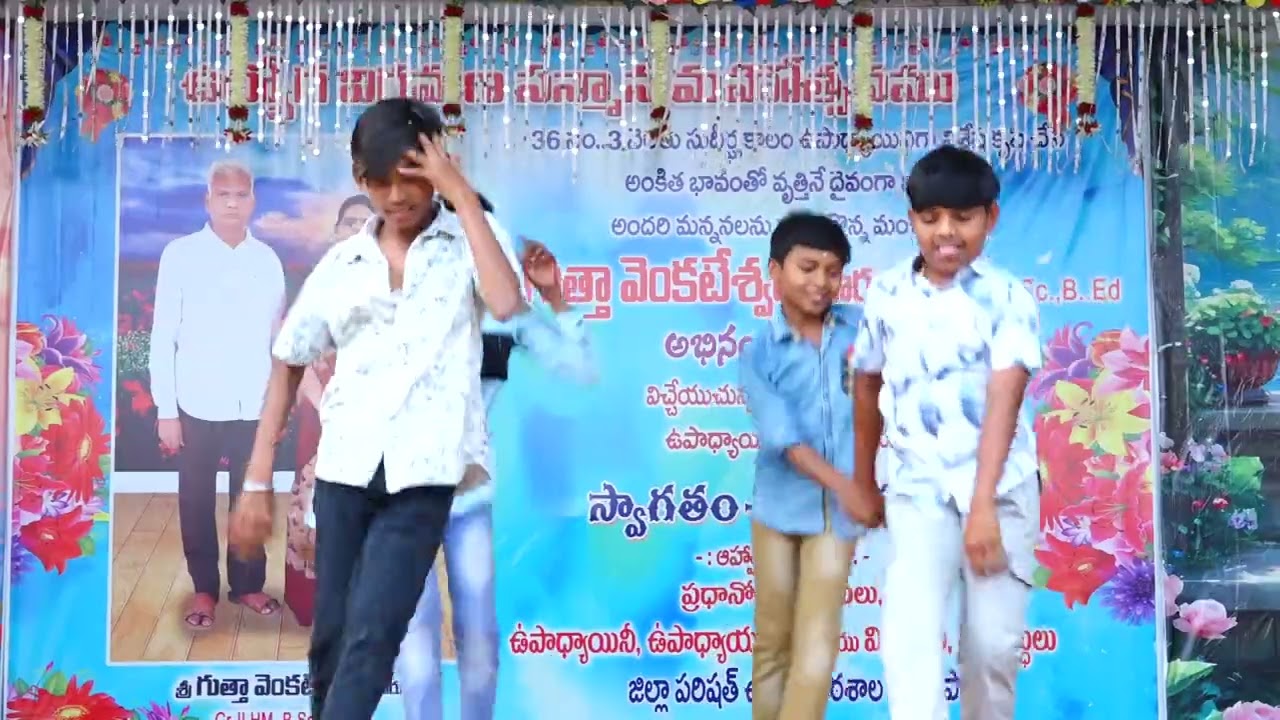 Zphs janapadu school dance videos