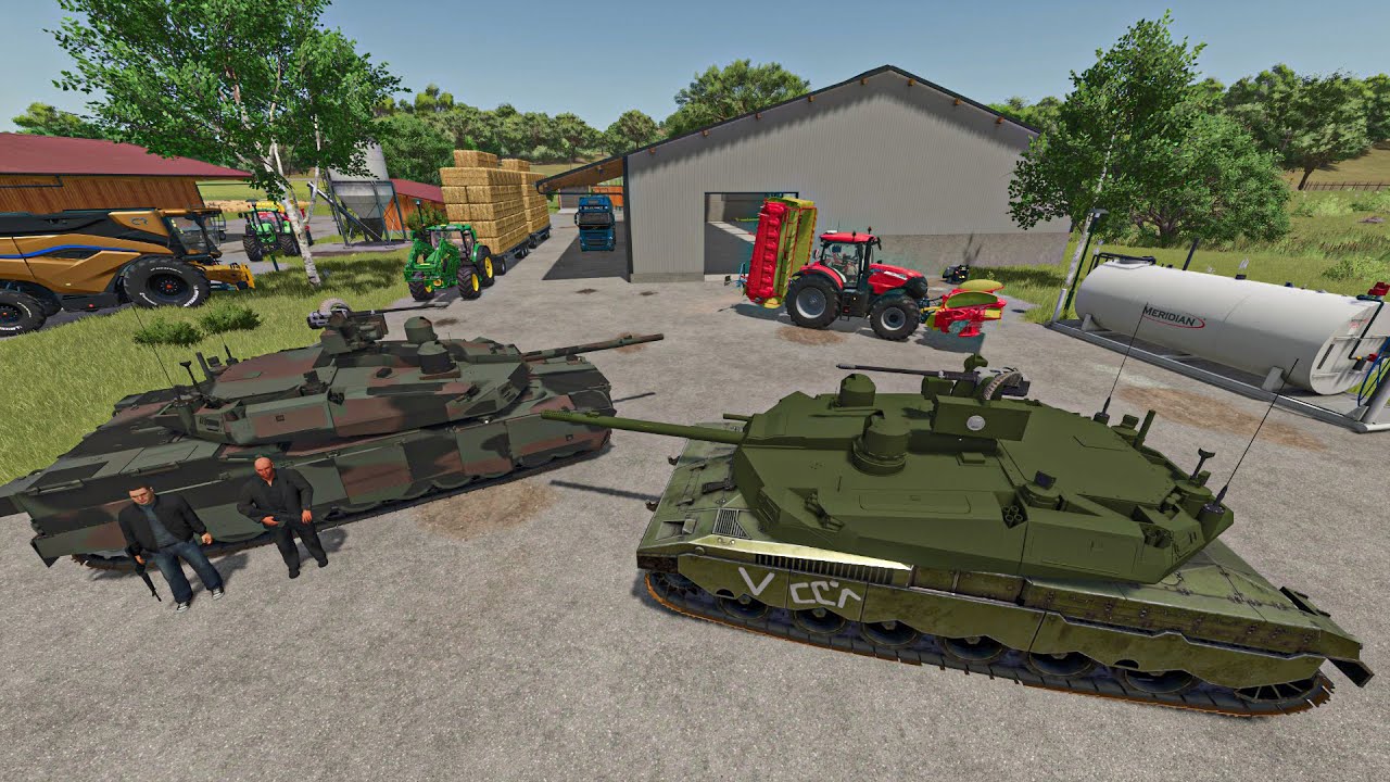 Echange de nos 2 Tanks contre une Ferme de luxe | Farming Simulator 25