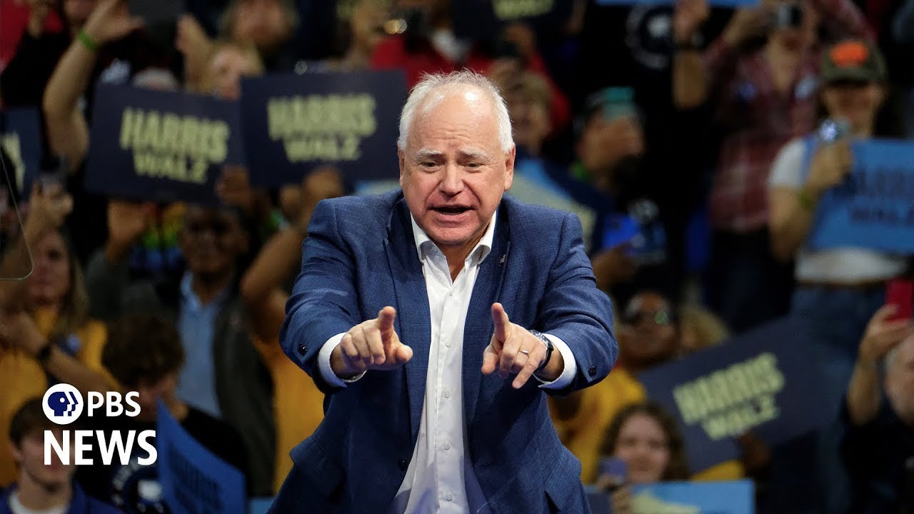 WATCH LIVE: Walz participates in campaign event in Manitowoc, Wisconsin