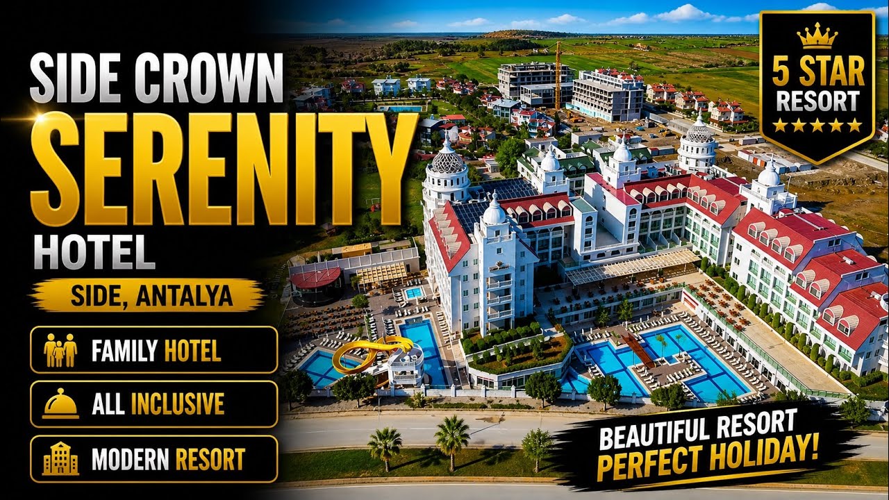 Side Crown Serenity Hotel Antalya Turkey #summer #holiday #antalya
