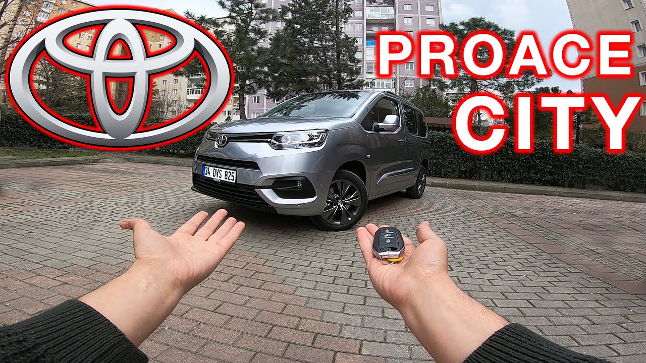 Yeni Toyota Proace City - POV / Şimdi VOLKSWAGEN düşünsün?