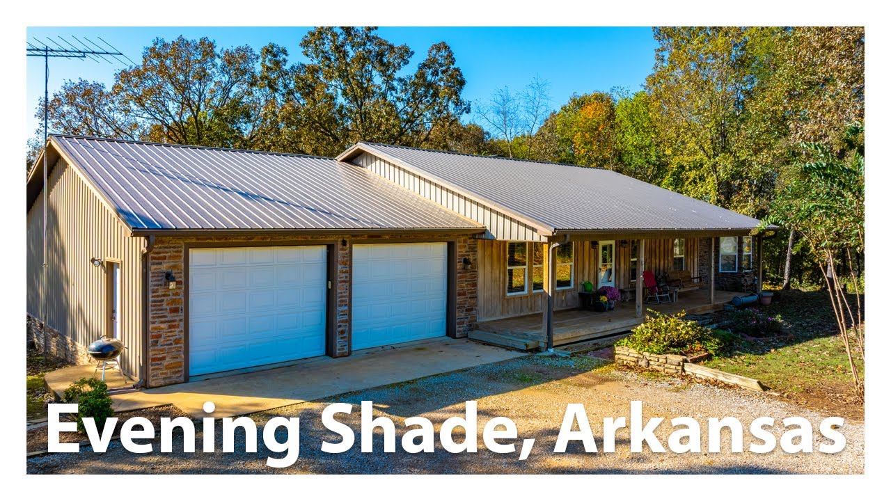 Land and Home for Sale | 207 Earl Road Evening Shade, AR 72521 Listed at $995,500 Walk Through