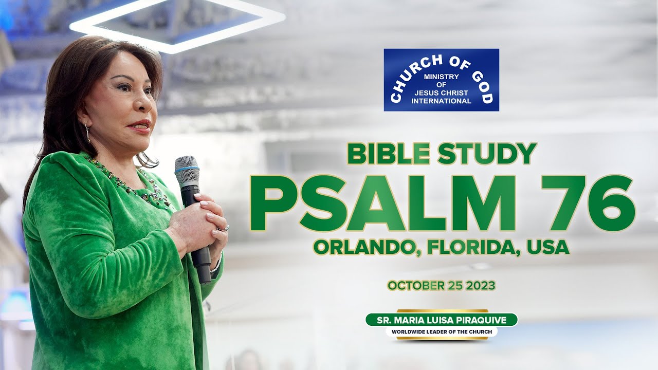 Bible Study: Psalm 76 – Sister Maria Luisa Piraquive (October 25, 2023)