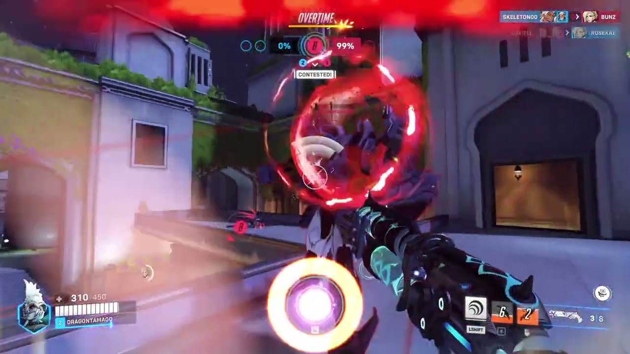 Overwatch2: Junker Queen gameplay Oasis (no commentary)