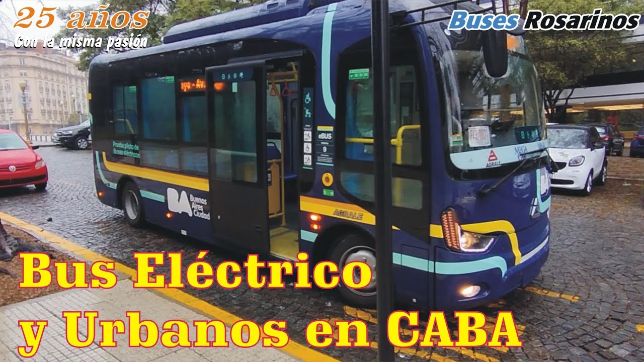 BUS ELECTRICO ASIASTAR Y URBANOS EN CABA