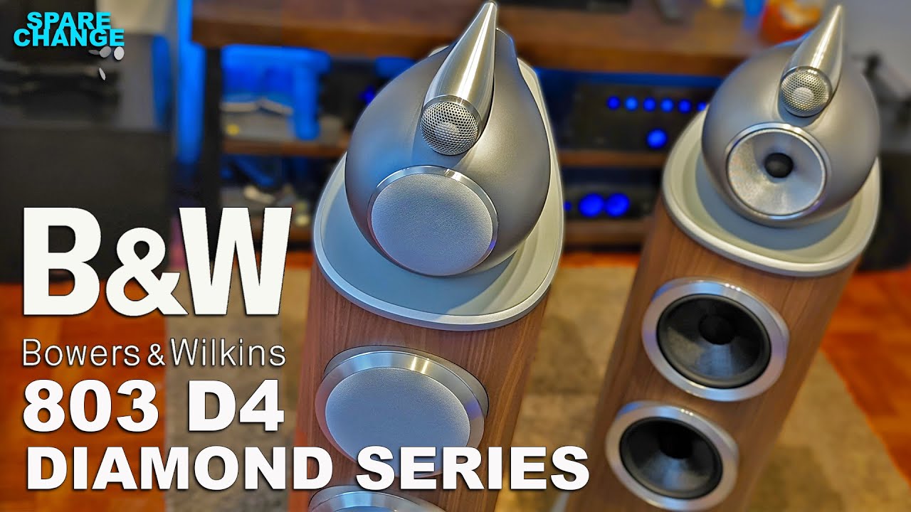 HIFI Diamonds! Bowers & Wilkins 803 D4 Speaker Setup