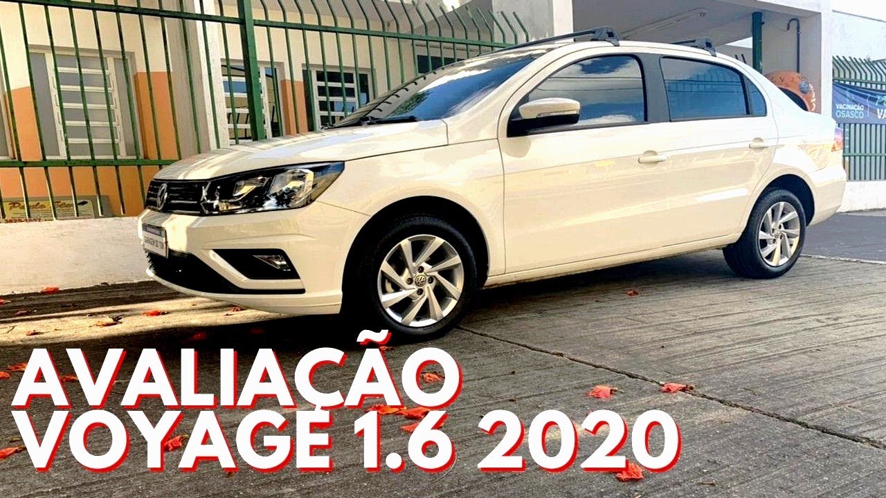 AVALIAÇÃO VOLKSWAGEN VOYAGE 1.6 2020 - BOA OPÇÃO DE CARRO PARA APLICATIVO?