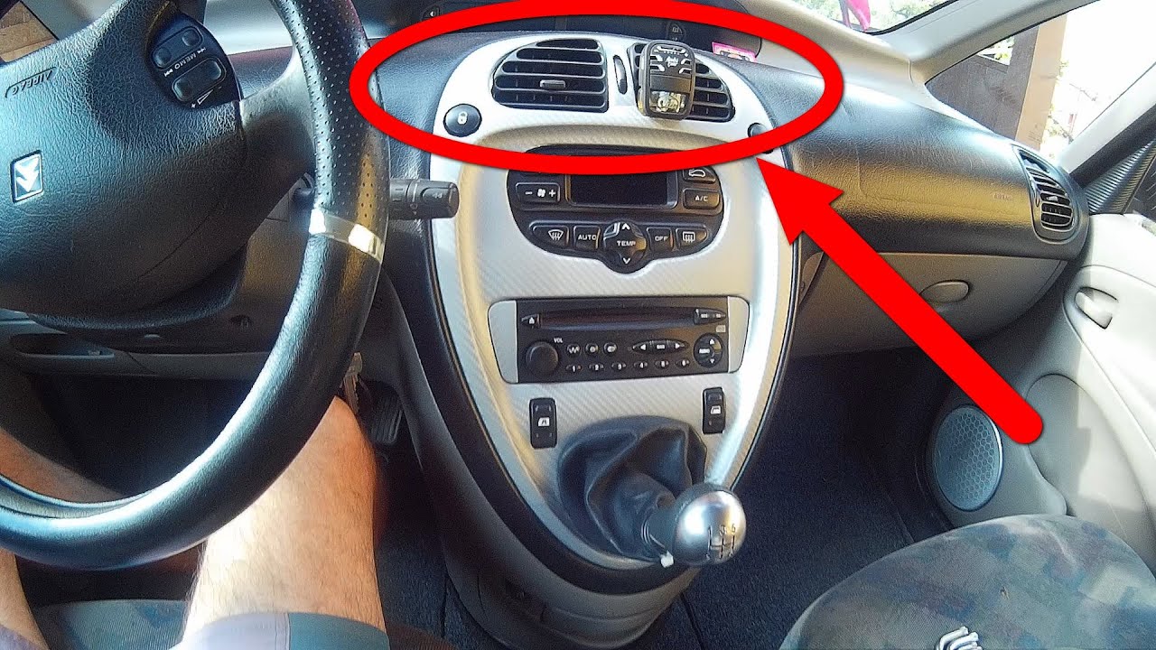 How to Fix Central console Air-Vent Blades (Xsara Picasso)