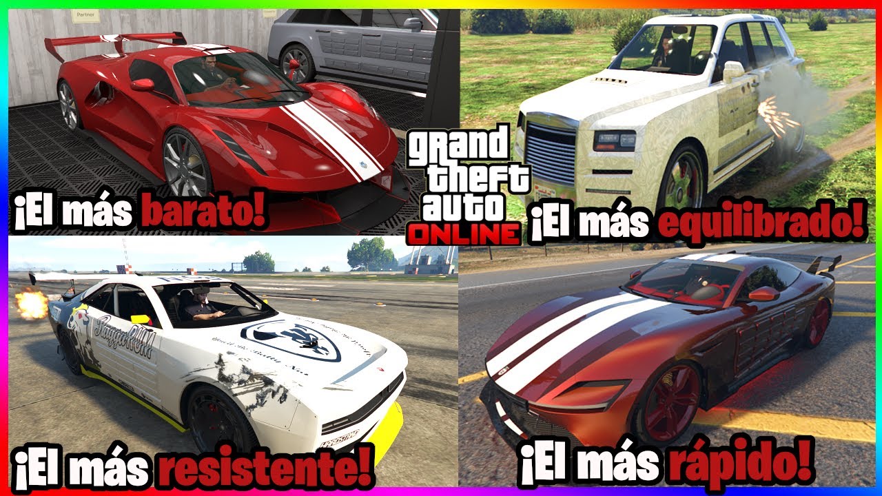 GTA Online ¡Top 7 MEJORES autos con mejoras de la Agencia e Imani!