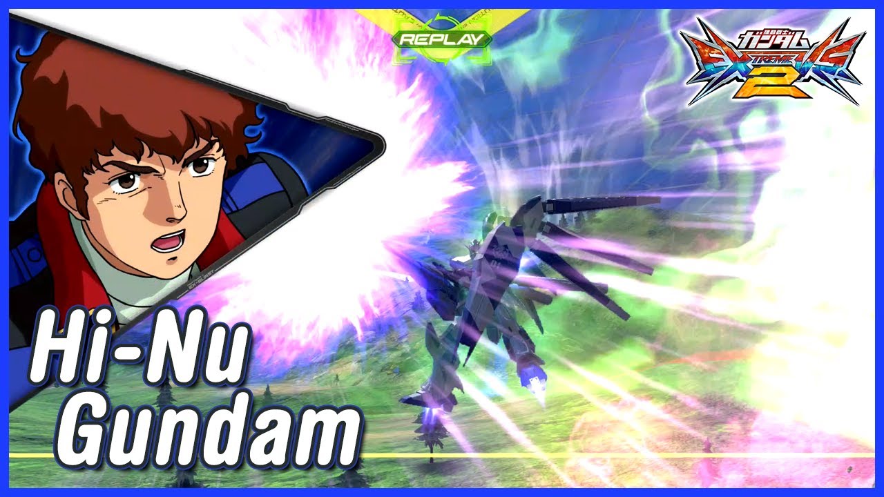 EXVS2 - Hi-nu Gundam Gameplay [#MNTJP2020]