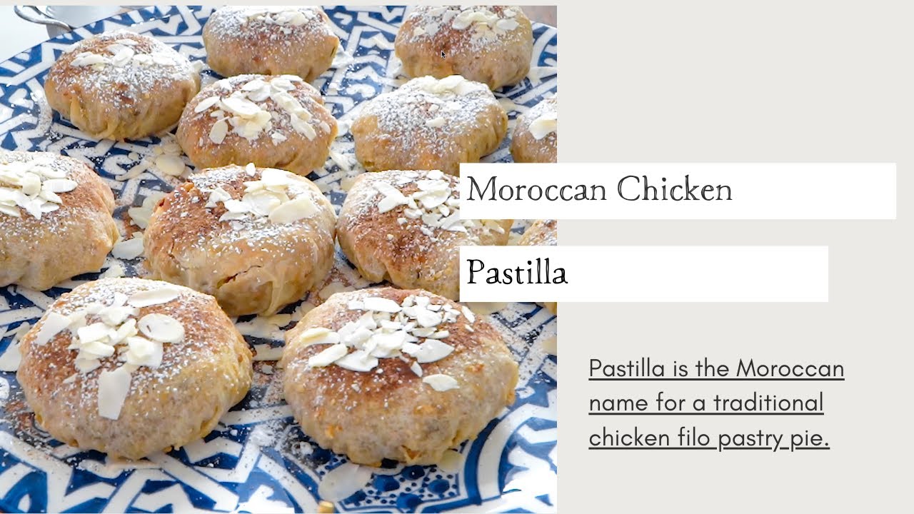 Moroccan Chicken Pastilla