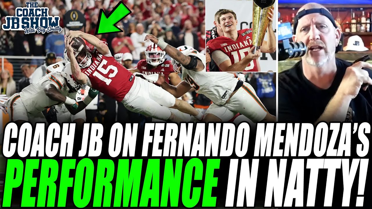 Coach JB On Fernando Mendoza's PERFORMANCE In National Championship vs. Miami!