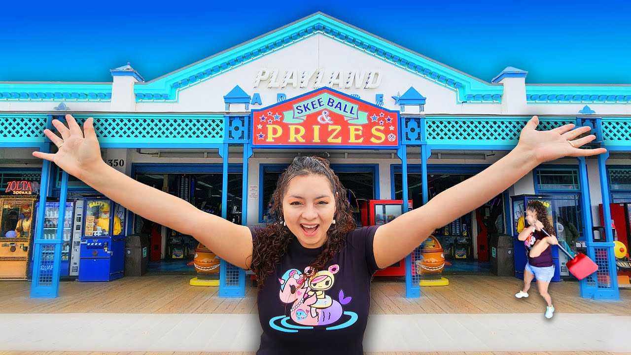 Мы установили рекорд в игровом зале PLAYLAND в Санта-Монике!!