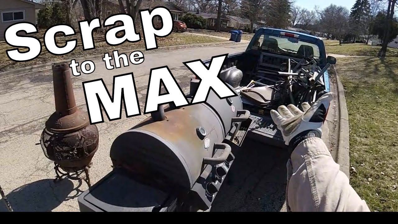 Max Scrap Action | Dumpster Diving Curbside Goodies