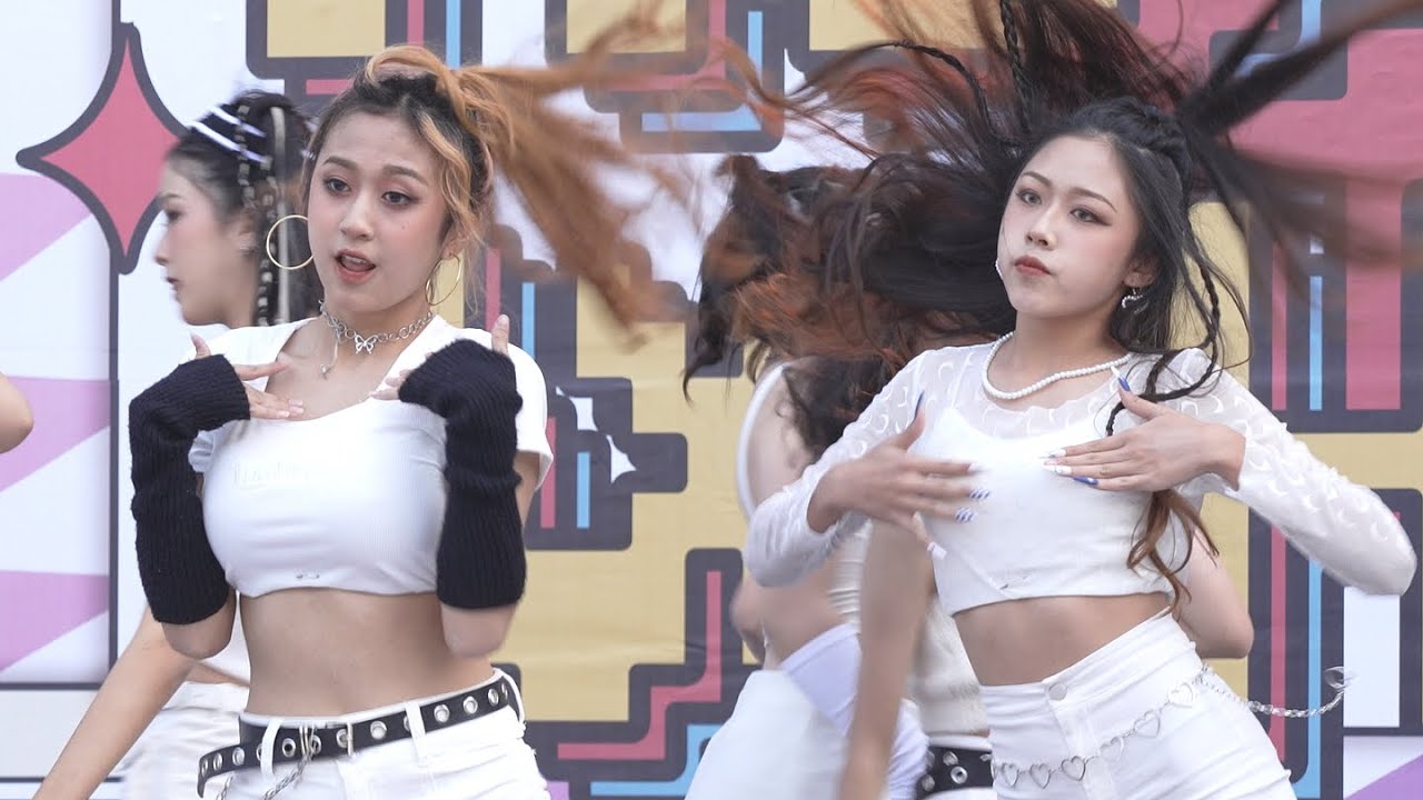 萬眾矚目的紅髮正妹來了!! Kpop Cover / XG - MASCARA | Hero4who 2023 中區  | MONNA
