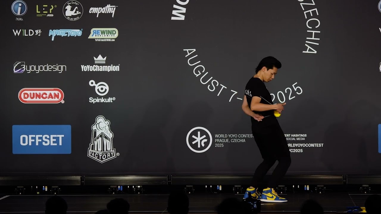 16th Place &ndash; Shuntao Ouyang &ndash; 4A Semi final &ndash; World YoYo Contest 2025