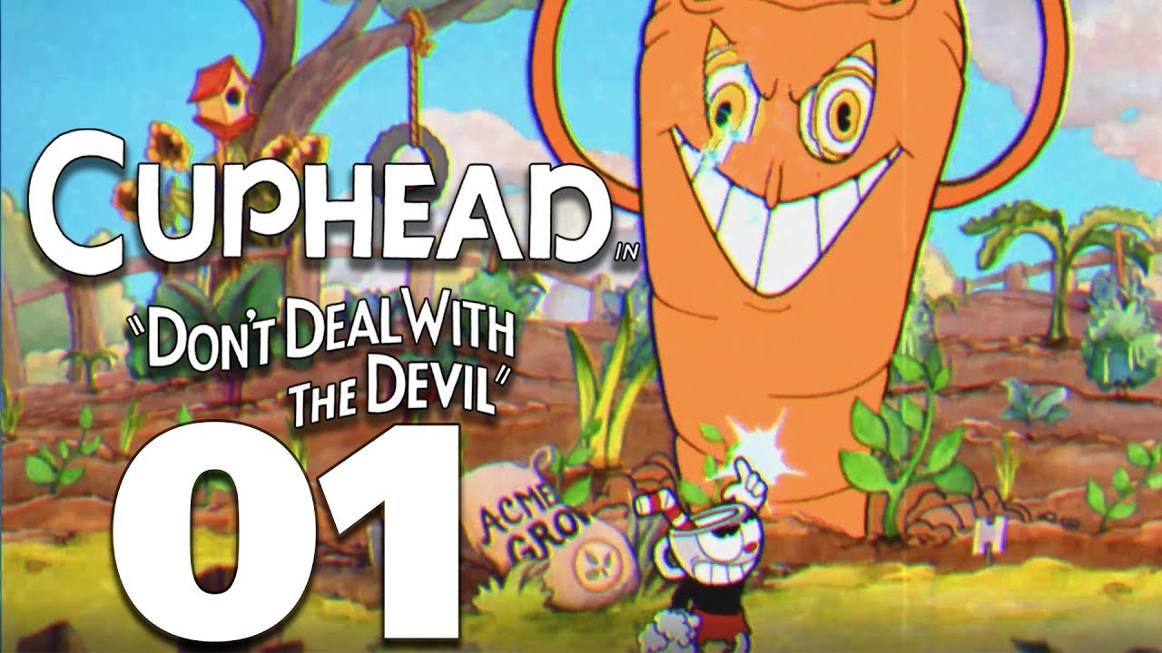 Cuphead Gameplay Walkthrough Part 1 | The Root Pack in 