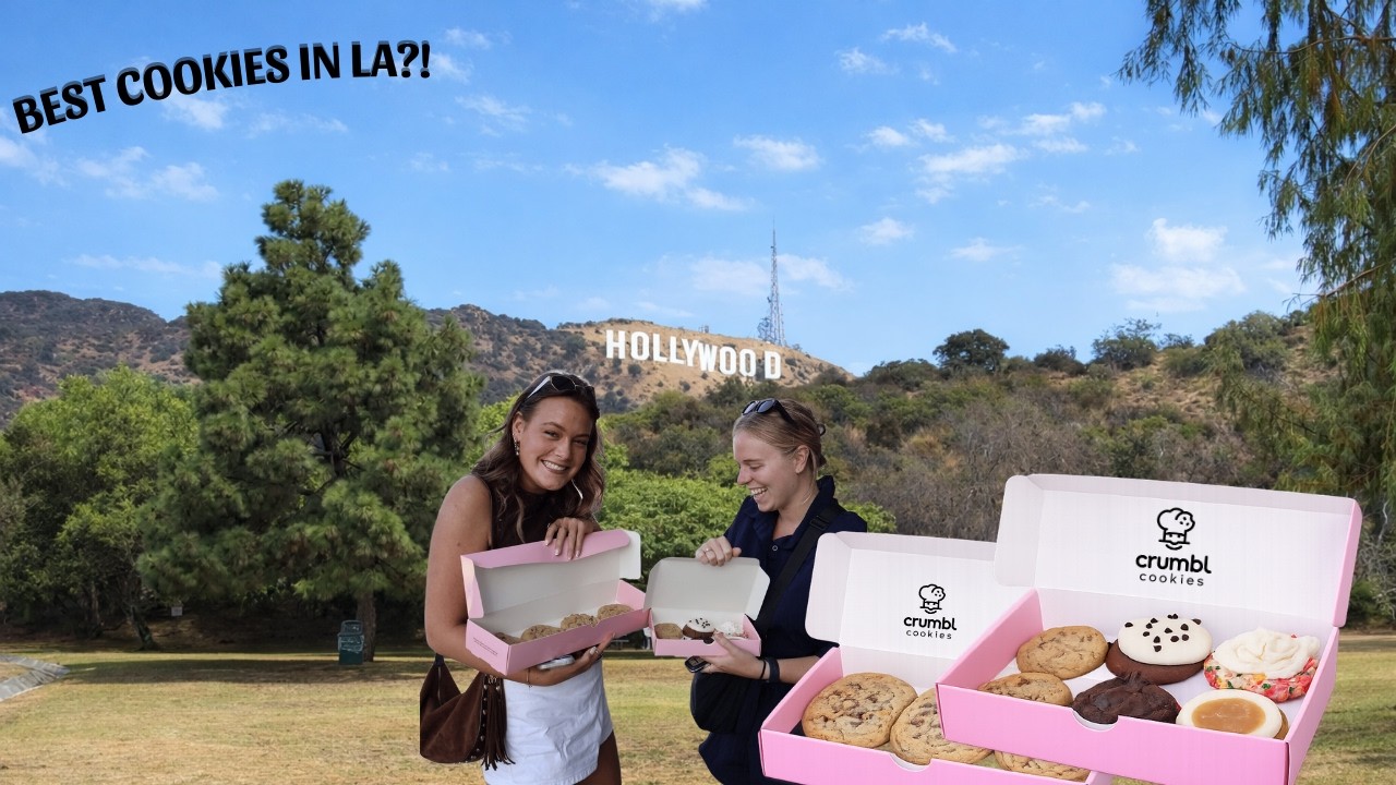 Crumble cookies eten in LA ''USA dag 7''