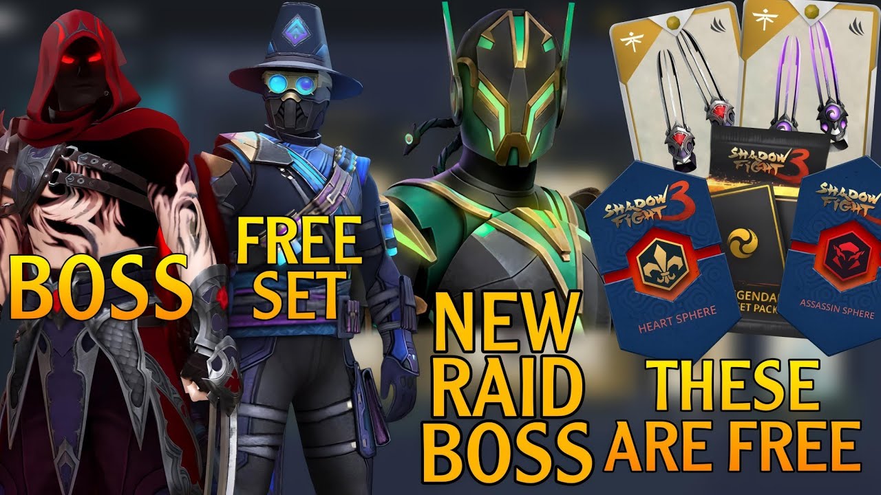 Shadow fight 3: Market madness event! Speciman is back free specialist set, legendary set pack