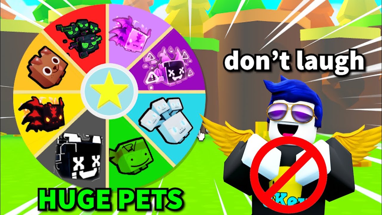 Don't Laugh to WIN a Huge Pet (Pet Simulator X)