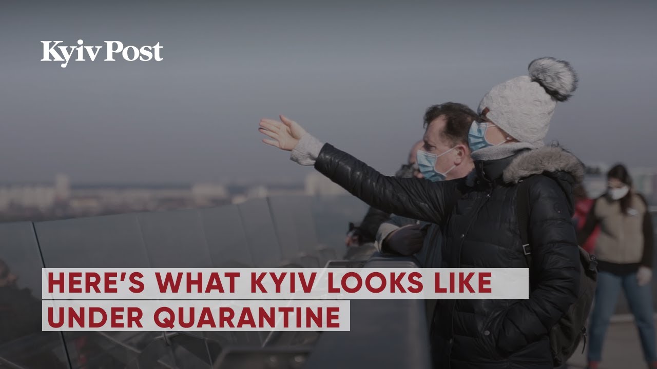 Here&rsquo;s what Kyiv looks like under quarantine