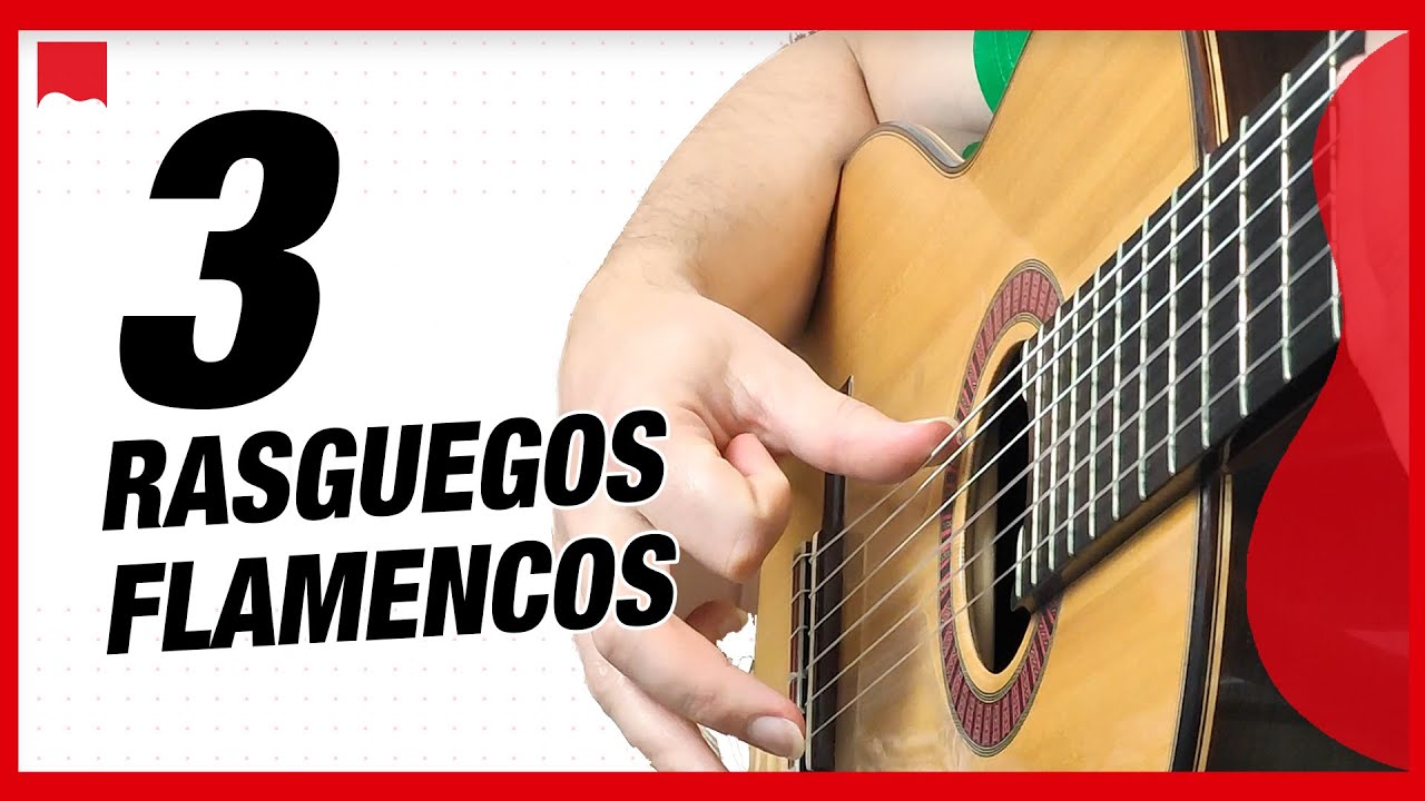 💥3 TIPOS de RASGUEOS de 🎸Guitarra Flamenca para TODOS los Guitarristas