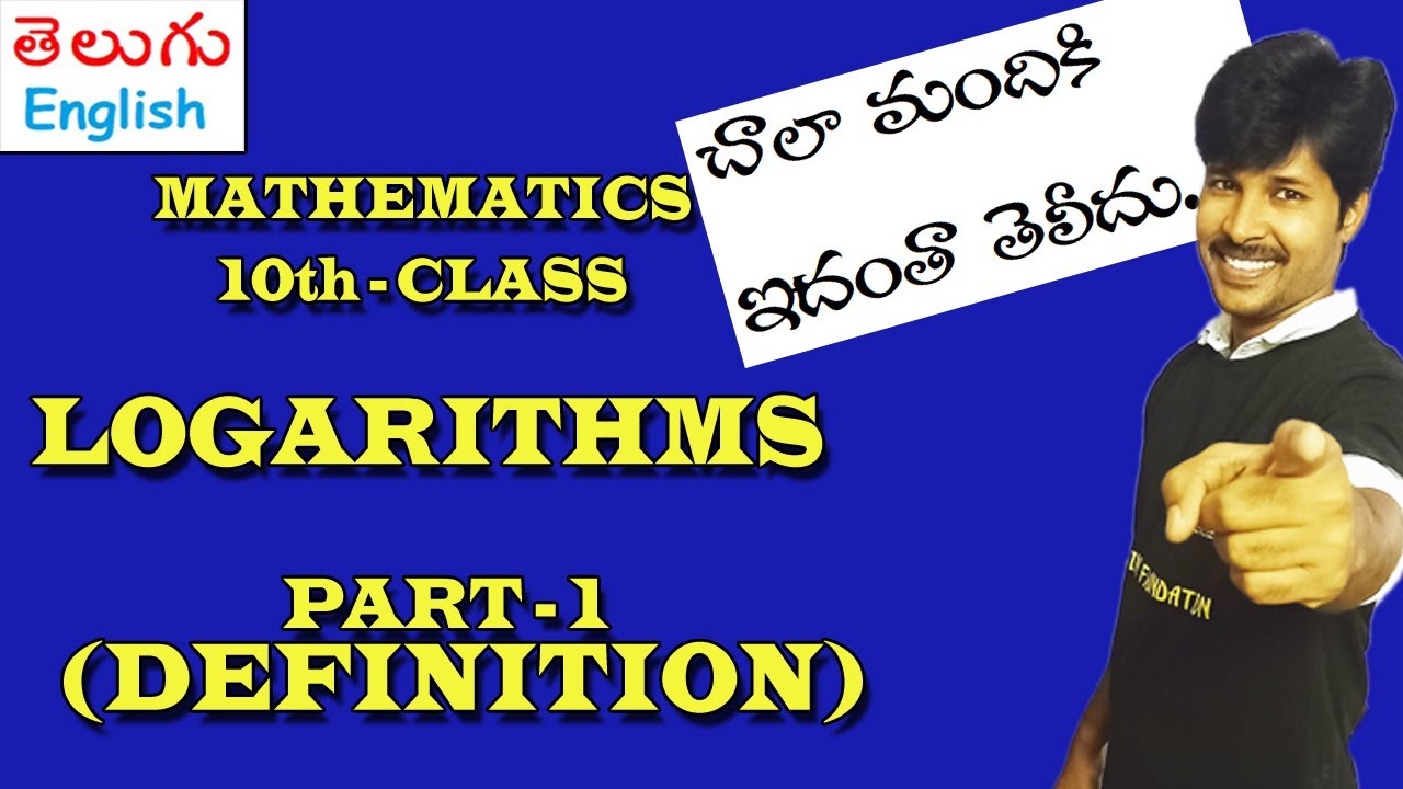logarithms introduction and definition. common logarithms and natural logarithms. logarithms conditi