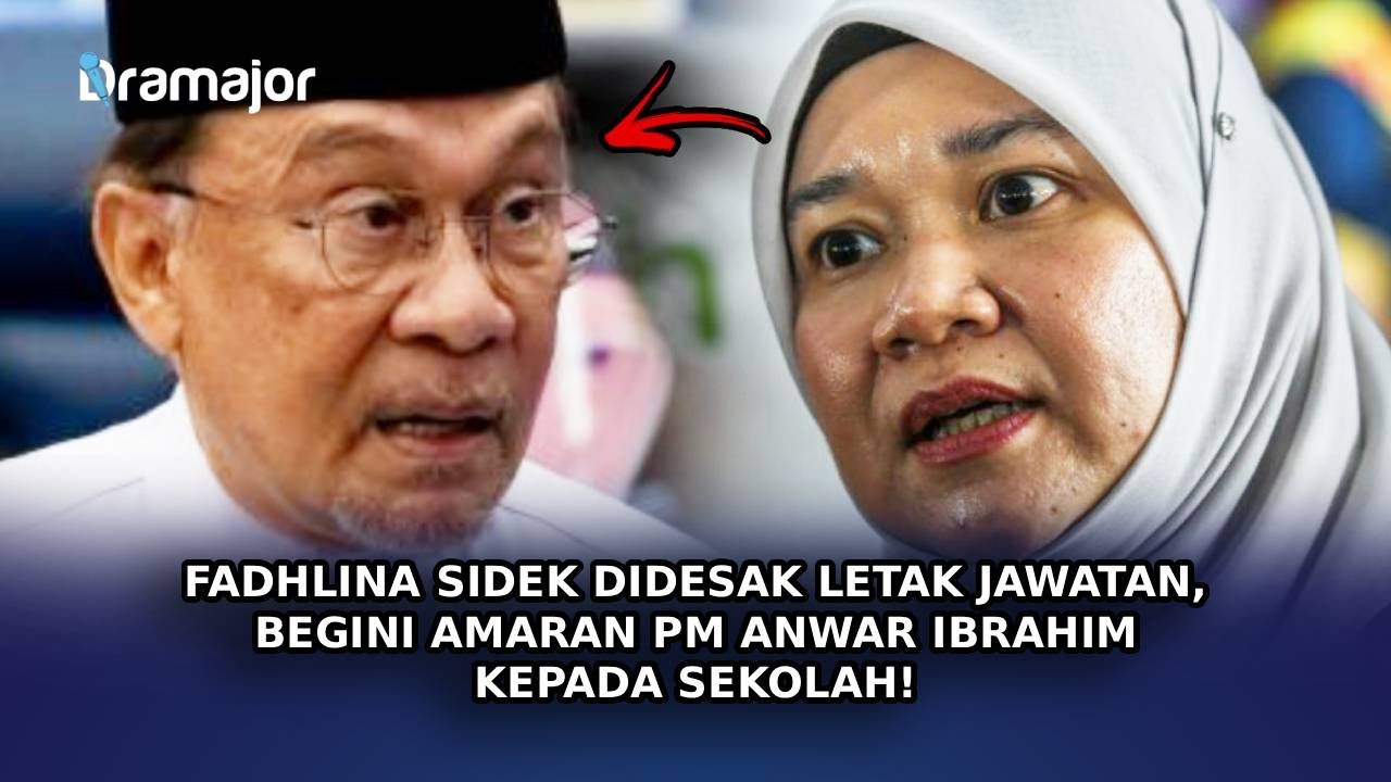 FADHLINA SIDEK Didesak Letak Jawatan, Begini Amaran PM Anwar Ibrahim Kepada Sekolah!
