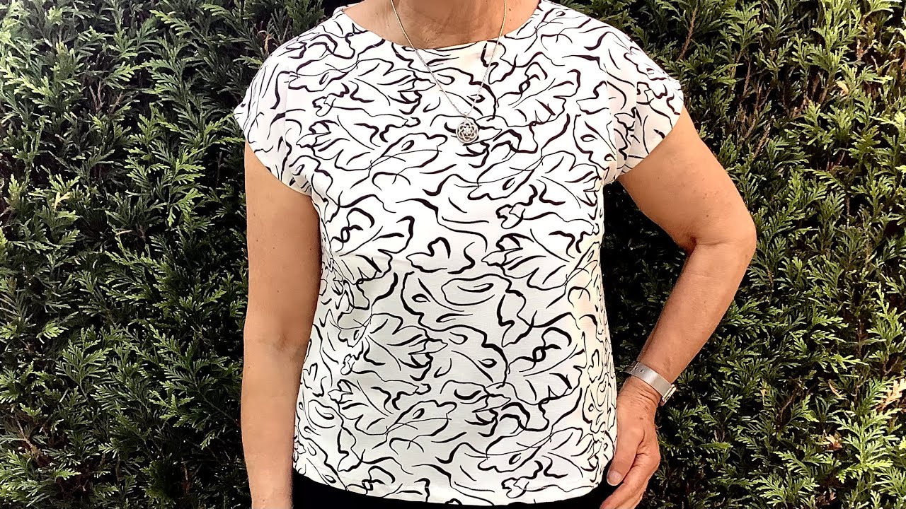 Coudre un haut simple  facile &agrave; r&eacute;aliser -Tuto couture Madalena
