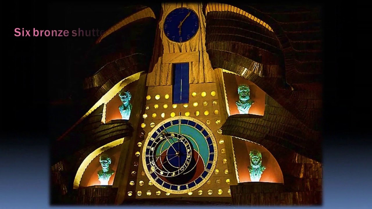 Astronomical Clock in Stará Bystrica, Slovakia Orloj