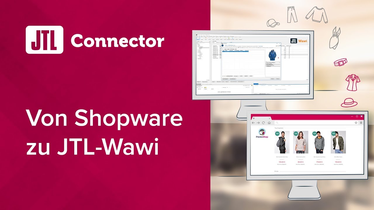 JTL-Connector von Shopware zu JTL-Wawi