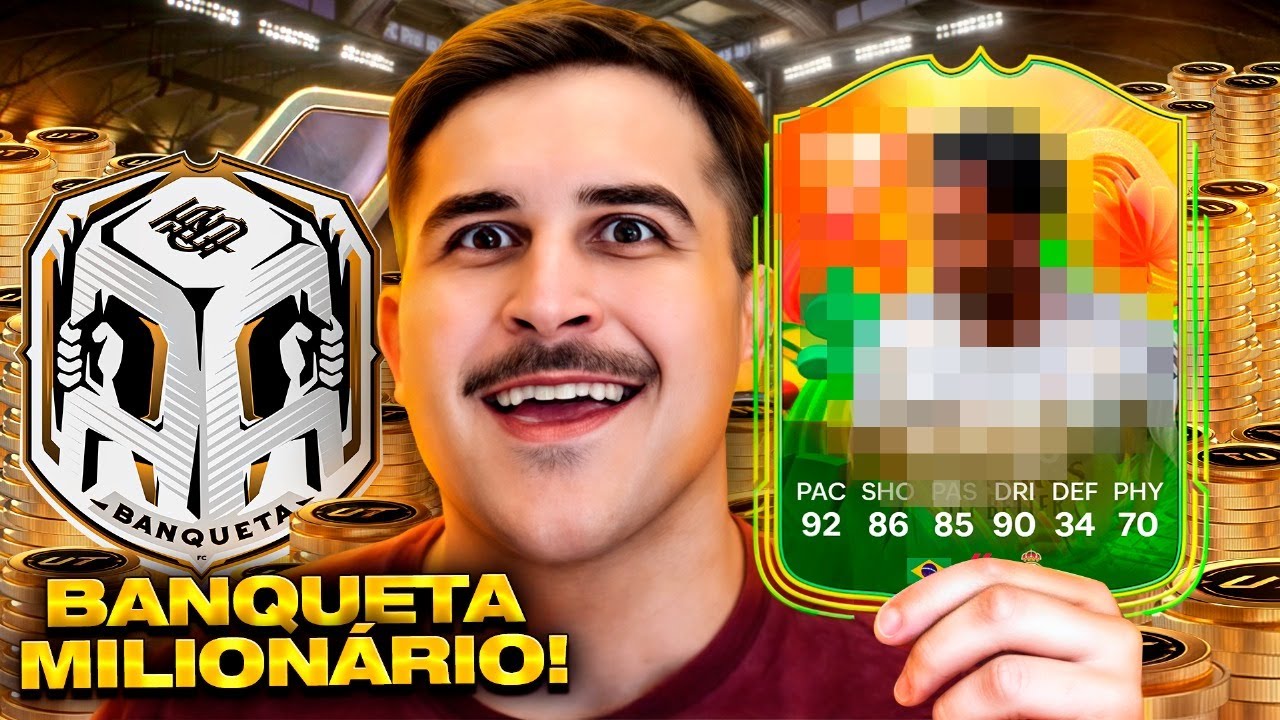 VENDI O BANQUETA INTEIRO PARA A BLACK FRIDAY DO FC 26 E CONSEGUI ESSA CARTA INSANA!