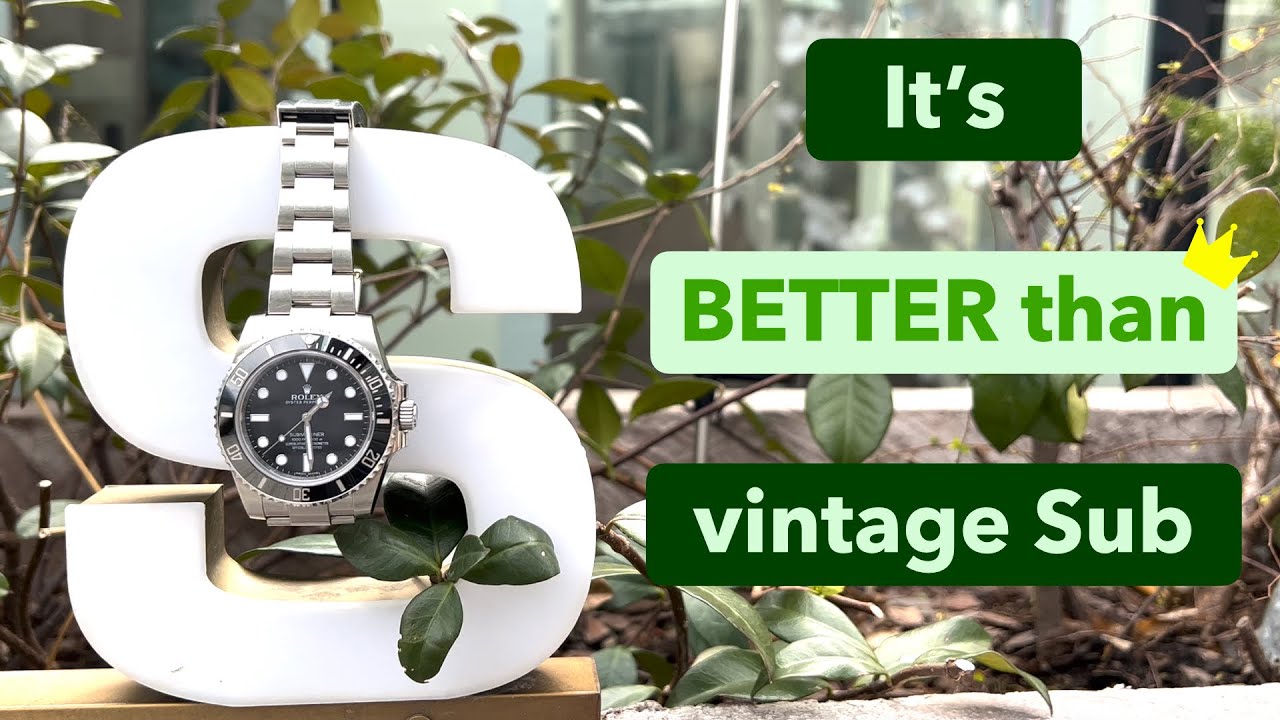 This Rolex 114060 Submariner Is A Modern Classic 【No-Date Sub/Vintage Nerd Confession】