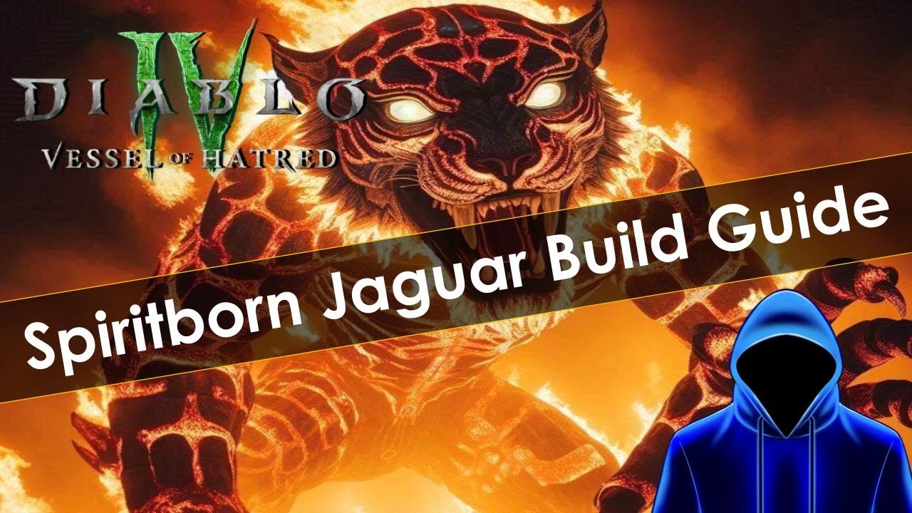 Diablo 4 Rake Jaguar Spiritborn Leveling Build Guide
