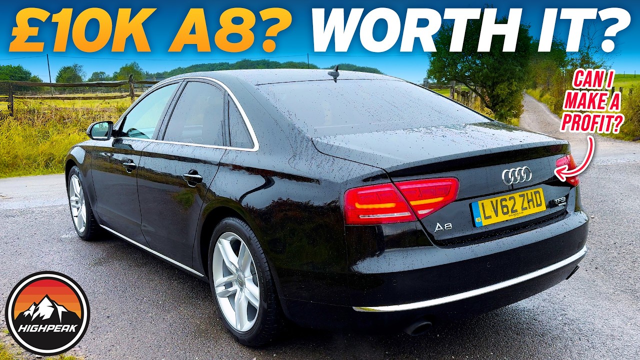Этот Audi A8 стоимостью 10 000 фунтов стерлингов ощущается как автомобиль за 60 000 фунтов стерли...