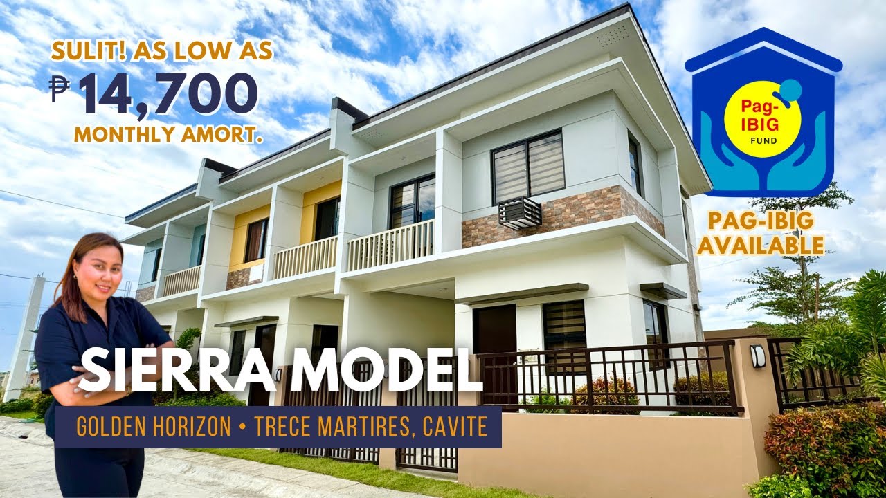 House Tour 60 | Semi-Complete House & Lot Pag-IBIG | Sierra | Golden Horizon - Trece Martires Cavite