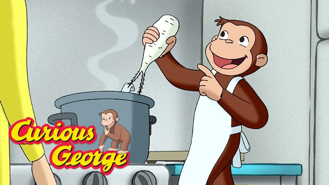 Curious George 🐵 George Loves Cooking 🐵 Kids Cartoon 🐵 Kids Movies 🐵 Videos for Kids