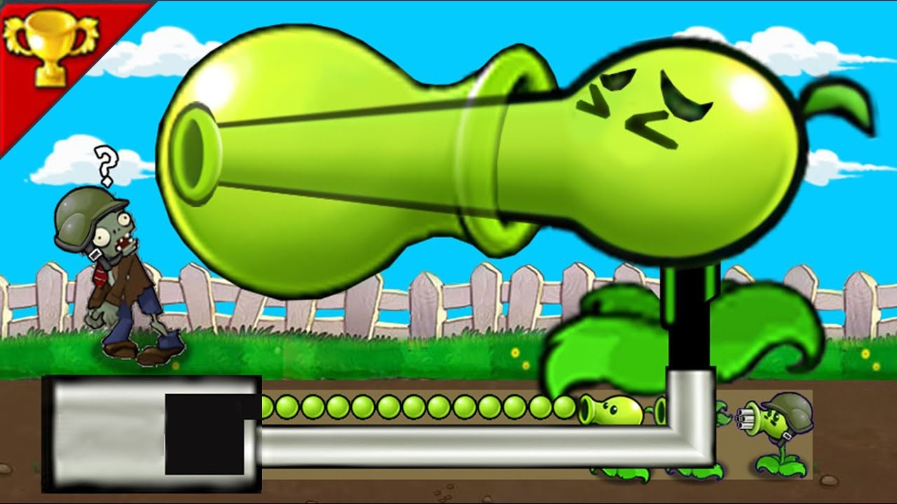 Strongest Fusion Big Plant But Peashooter Mutan Plants Vs  Zombies