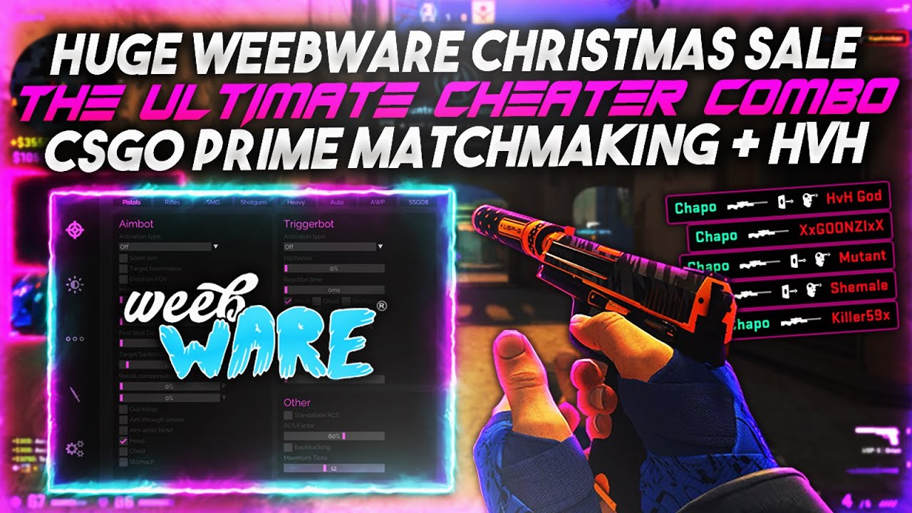 HUGE CHEAT SALE + MM HVH DESTRUCTION | WEEBWARE.NET FT. RIFK7 | CSGO PRIME CHEATING | R2GLOBAL #50