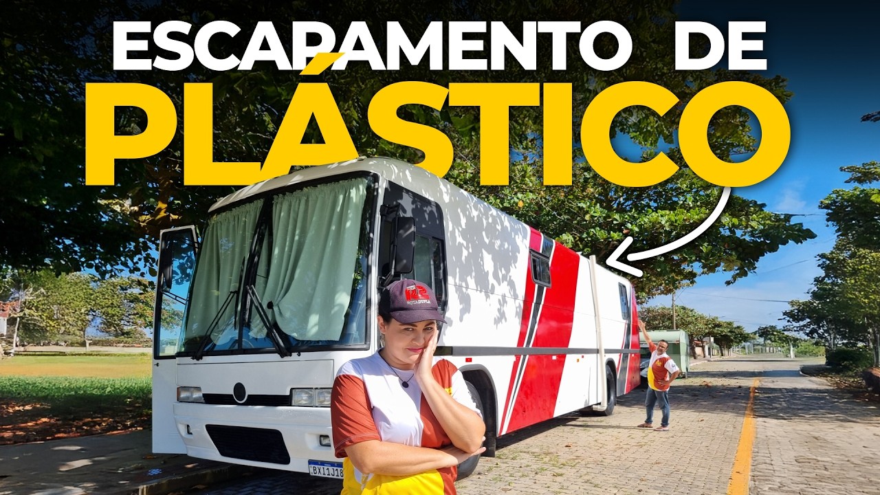 CANSAMOS DE SOFRER COM O ÔNIBUS GRANDE! COMO NÃO INCOMODAR MAIS NINGUÉM COM O MOTORHOME