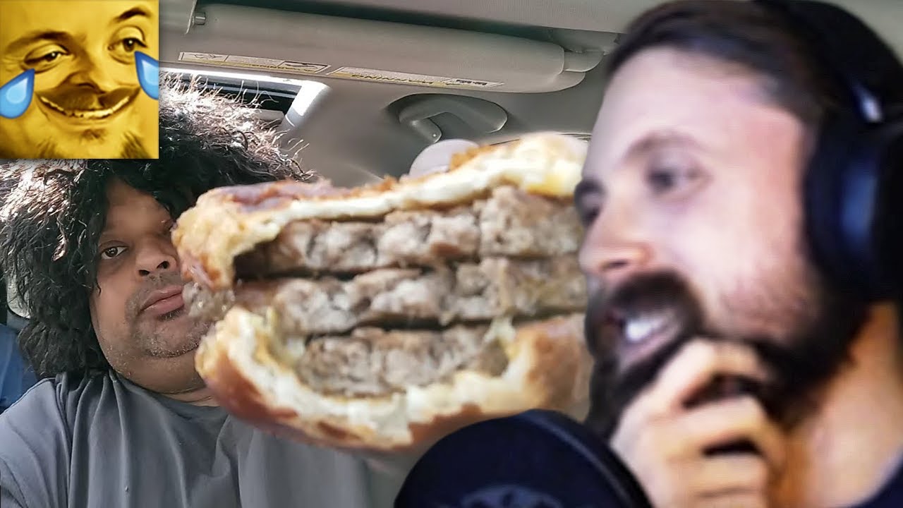 Forsen Reacts to Wendy's Pretzel Bacon Pub Burger