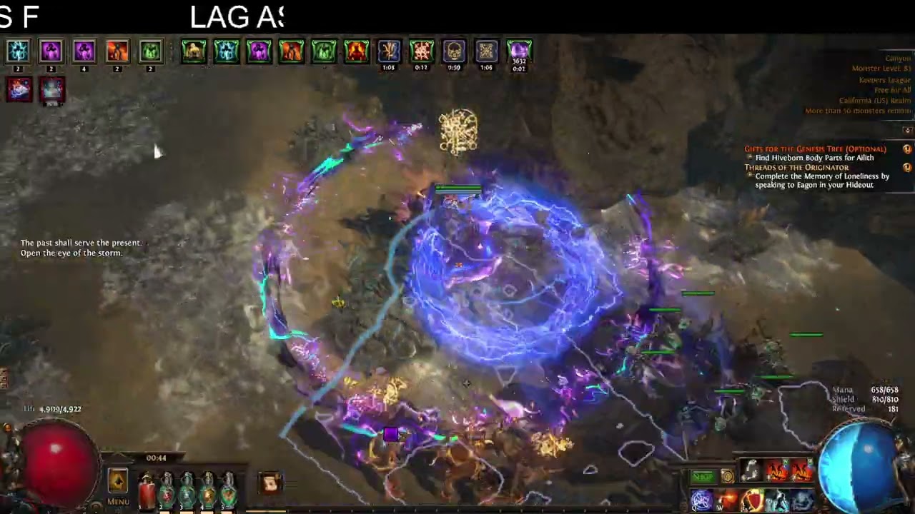 【3.27】RF Elementalist (Life-based) T16 8 mod Canyon