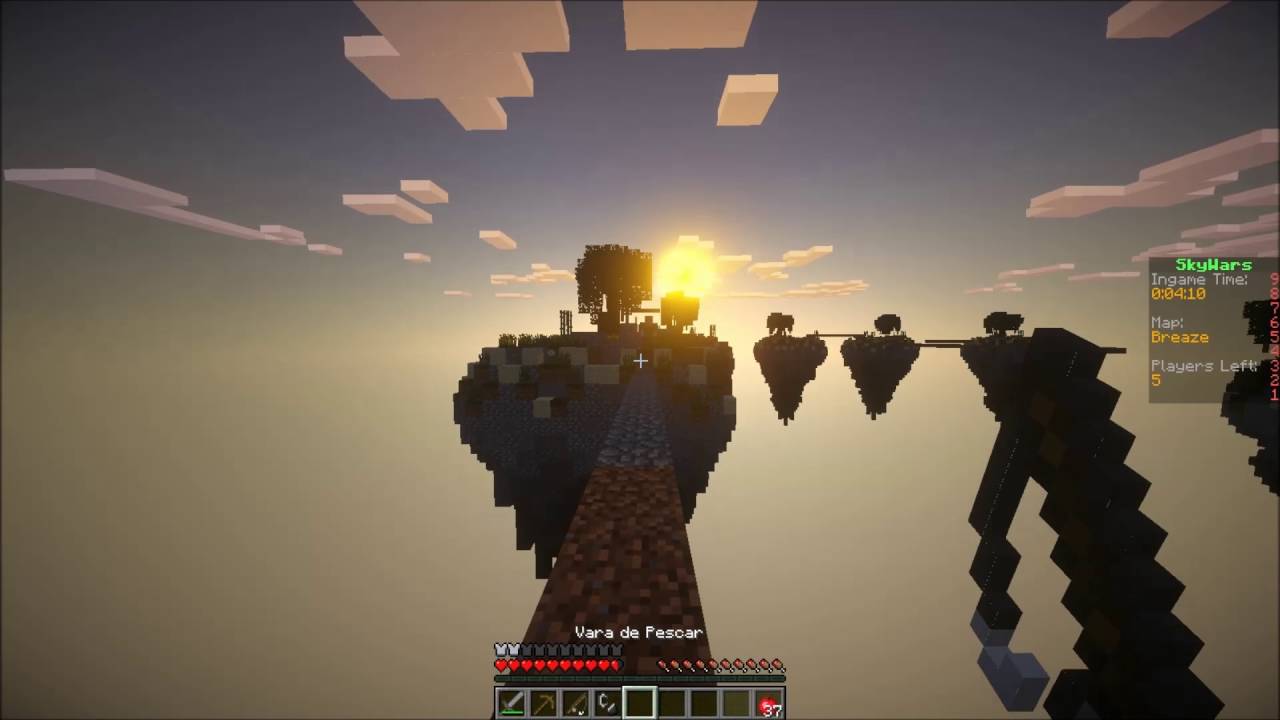 Minecraft Skywars+Shaders Na Gt 730