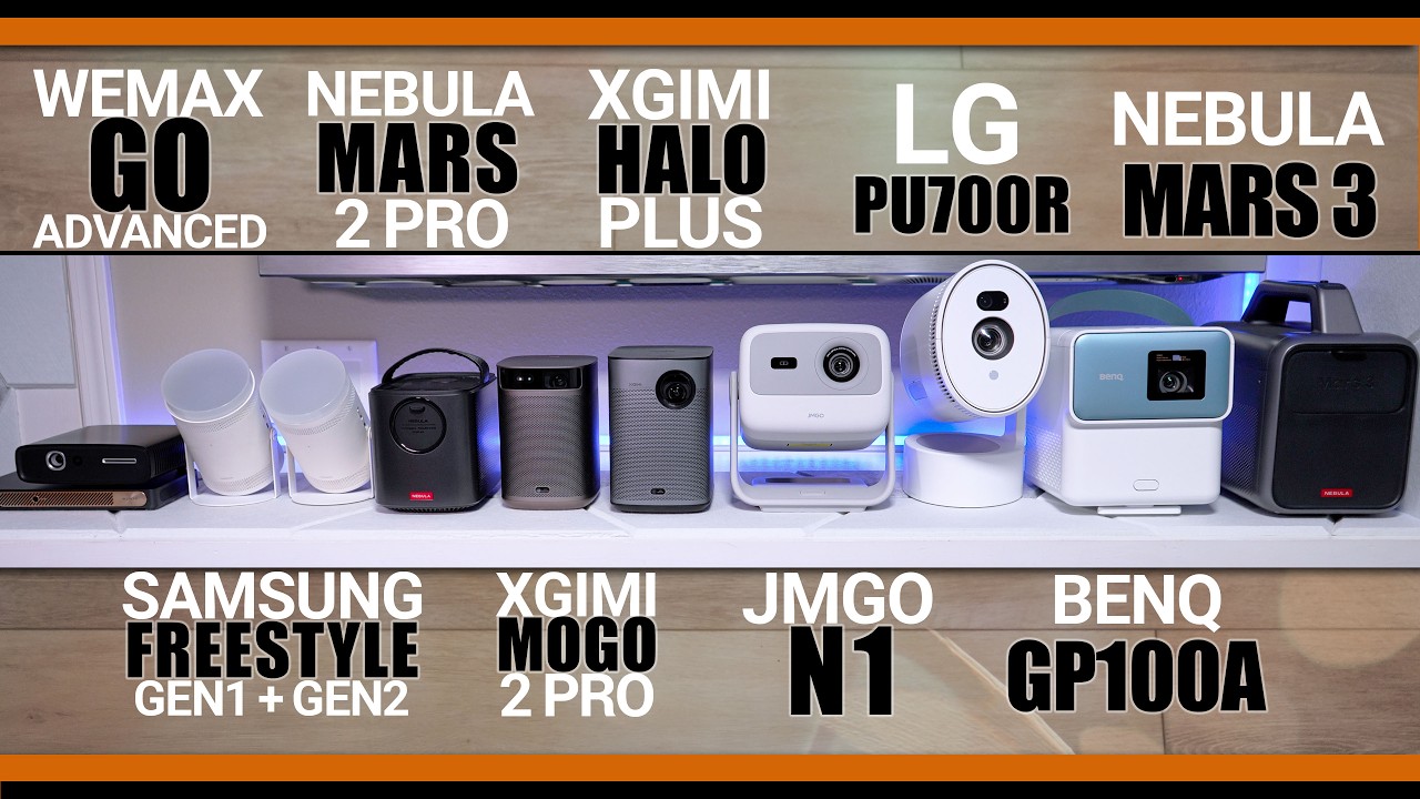 2023 Ultimate Portable Projector Comparison