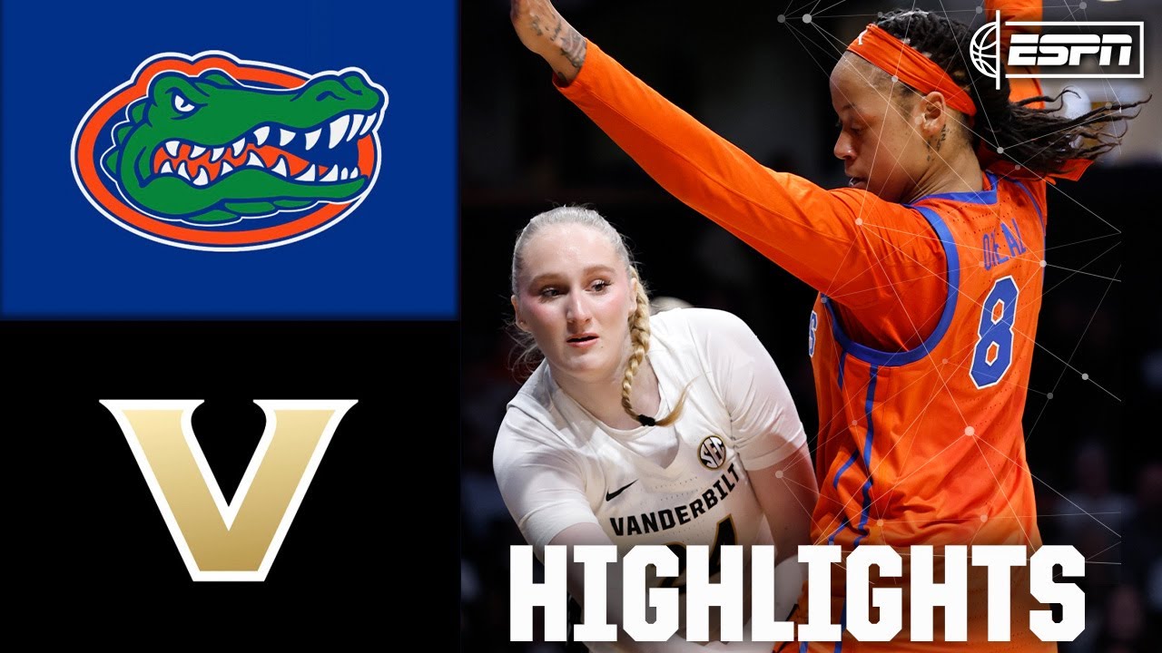 Florida Gators vs. Vanderbilt Commodores | Full Game Highlights | ESPN College Basketball