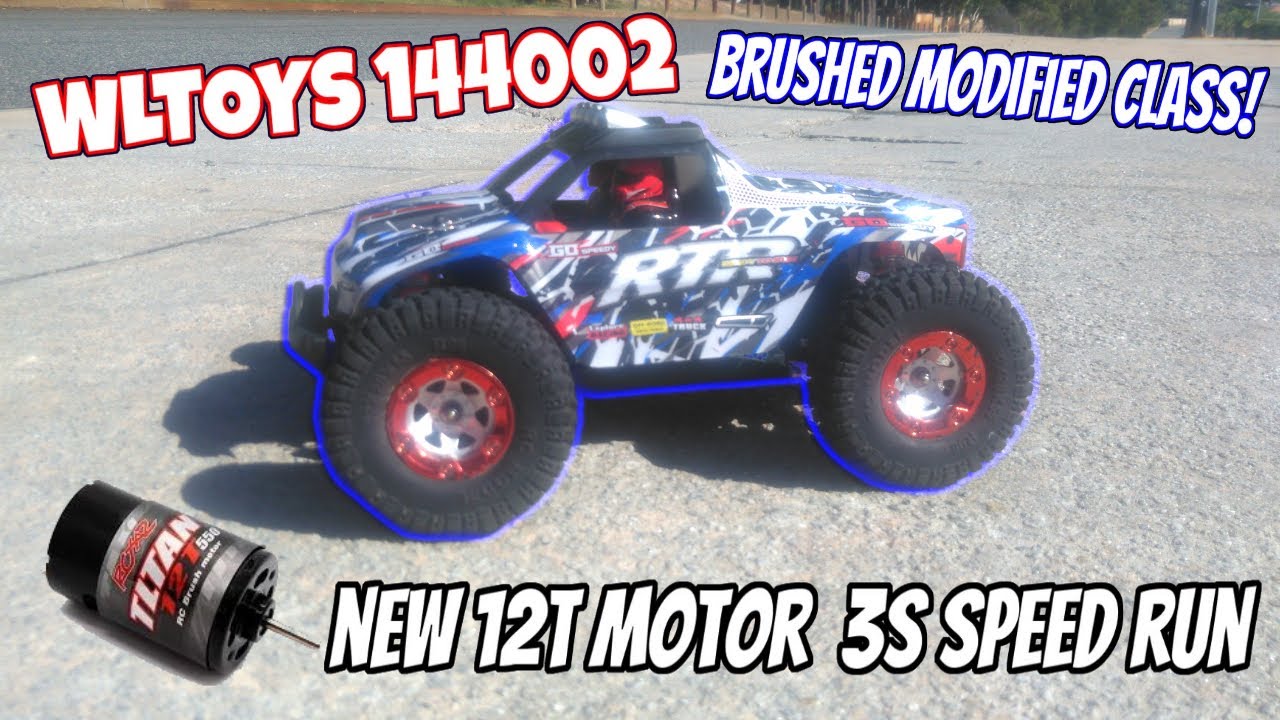 WLTOYS 144002 Speed Run 3s with New 12T 550 Motor | @Urban Legend RC
