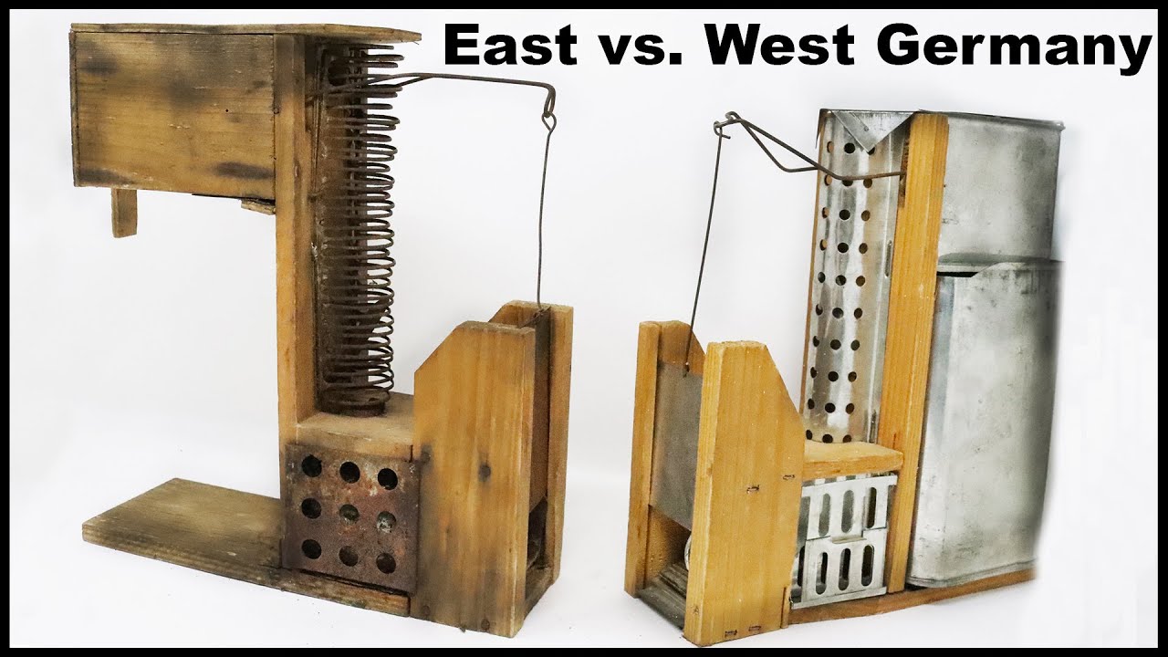 West Germany vs. East Germany Mouse Traps. Mousetrap Monday