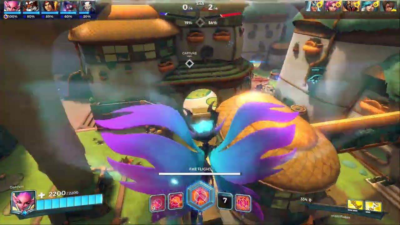 No Tank or Heal on Siege Brightmarsh - Paladins Willo Gameplay