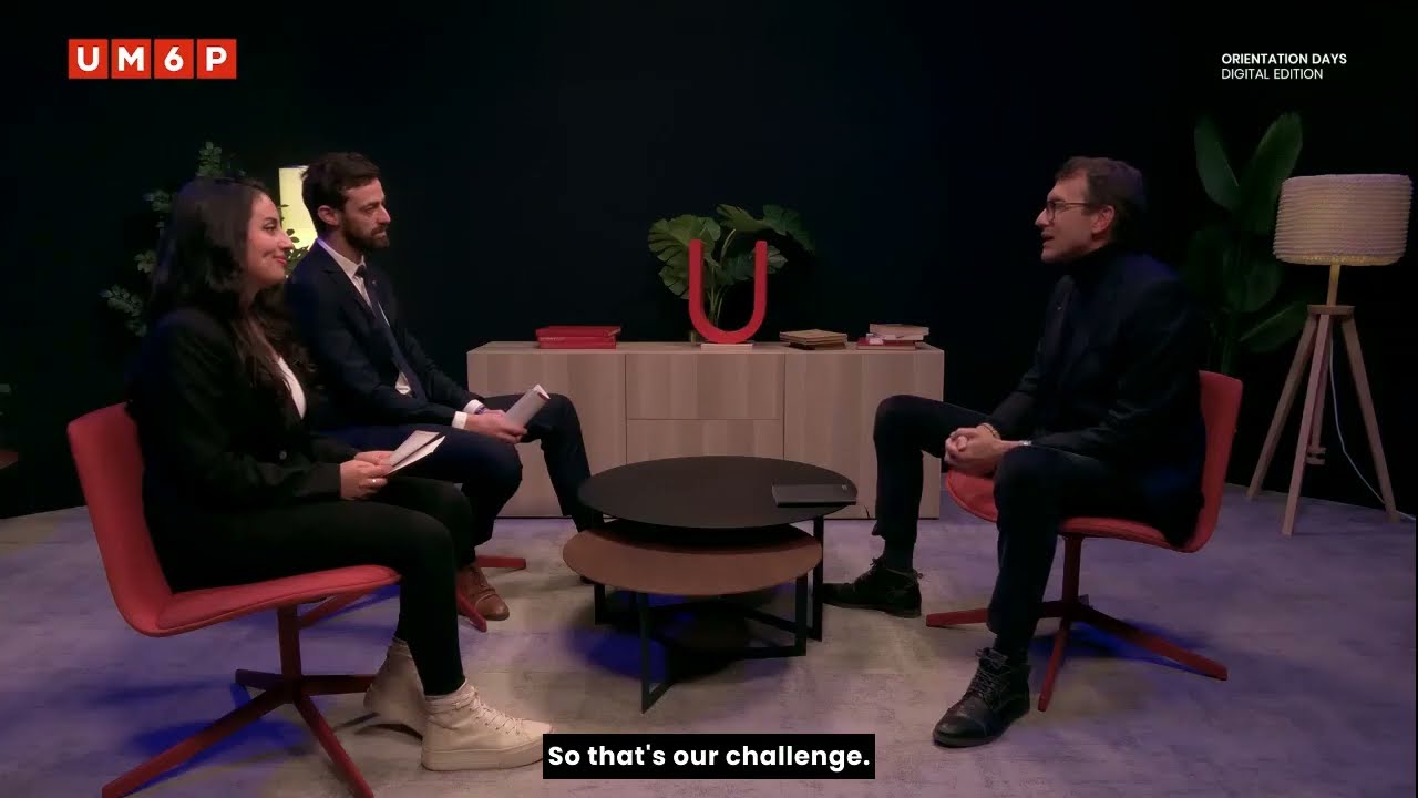 UM6P's Orientation Days - Interview with Nicolas CHEIMANOFF, Director of the  EMINES school
