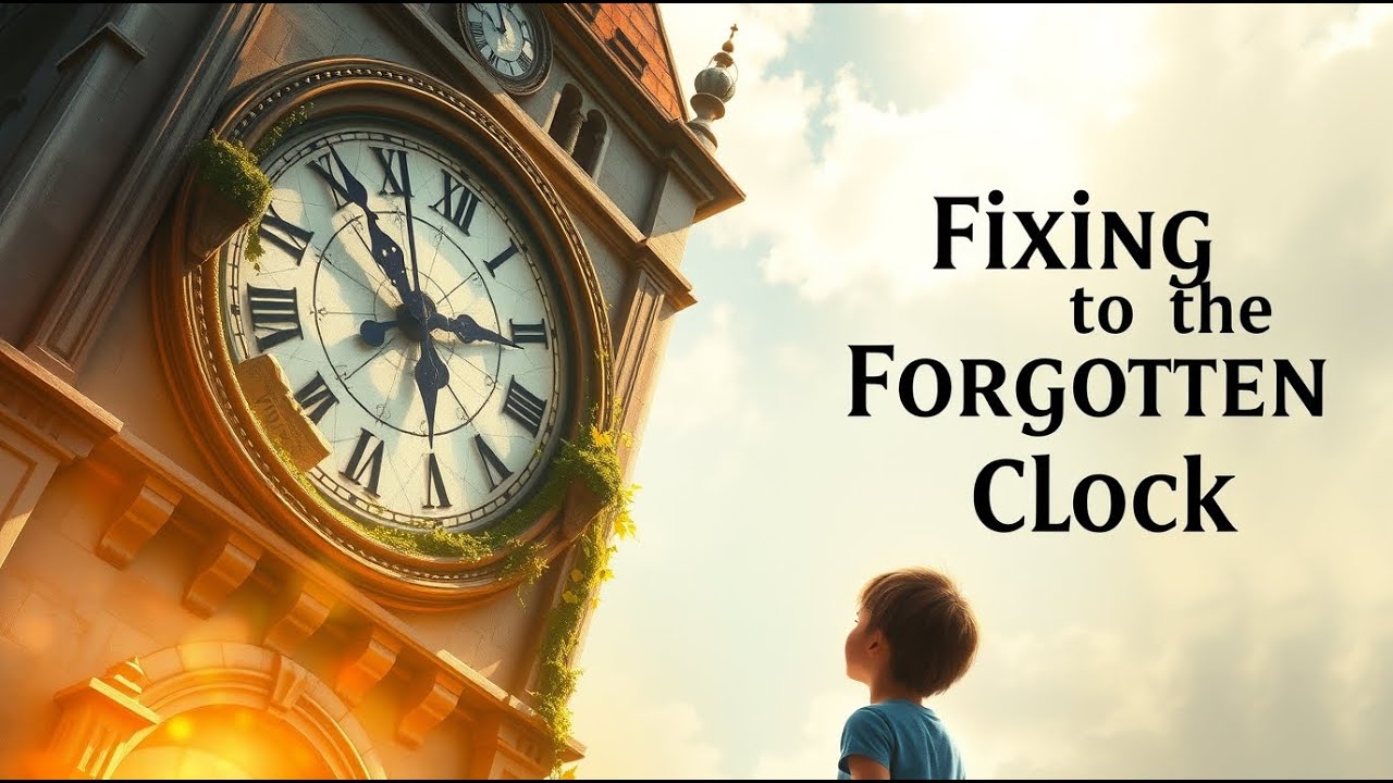 The Broken Clock in the Town Square | Moral Story for Kids | English Inspirational Story with Lesson